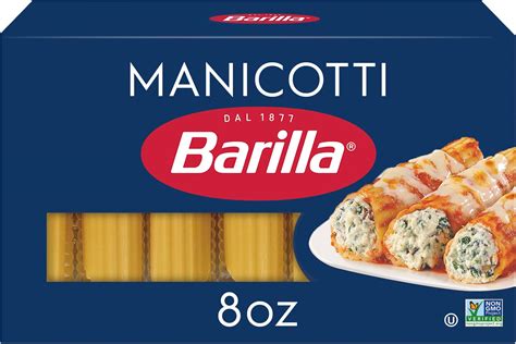 Amazon.com : Barilla Jumbo Shells Pasta, 12 oz. Box - Non-GMO Pasta ...