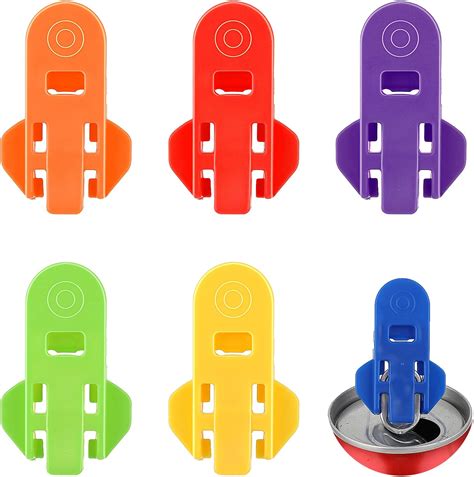 Amazon.com: 6 Pieces Soda Can Opener Pop Can Opener Manual Easy Can ...