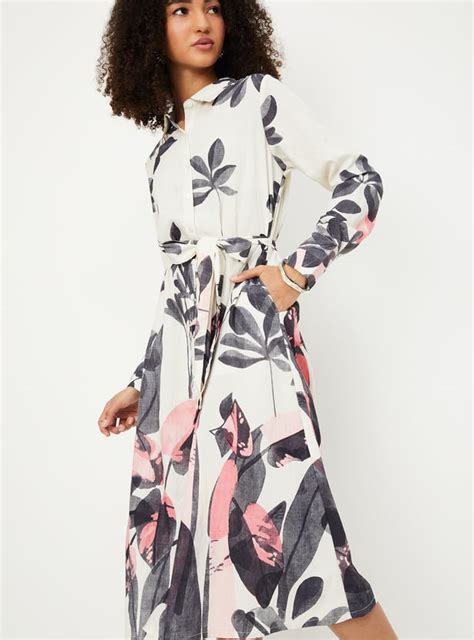 Buy Women Floral Printed Shirt Dress Online at just Rs. 999.0 ...