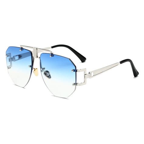 Metal frameless sunglass – The Elite Gallery - by Viexta