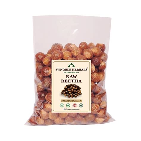 VYNOBLE HERBALS 100% Natural Raw Reetha Nuts | 1 Kg Premium Aritha ...