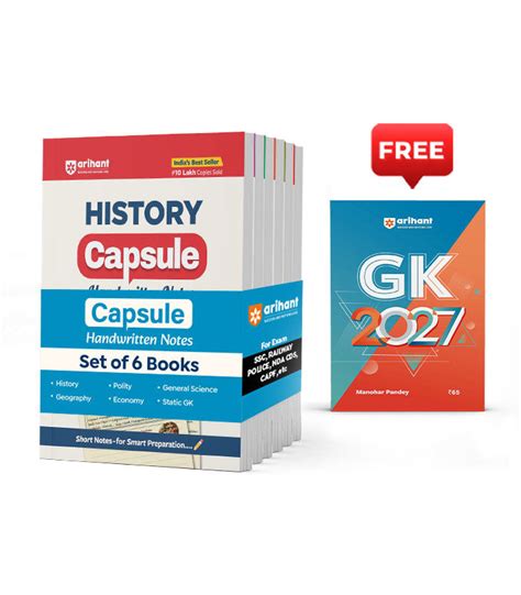 Buy Combo of Capsule Handwritten Notes | Polity, History, Static G.K ...