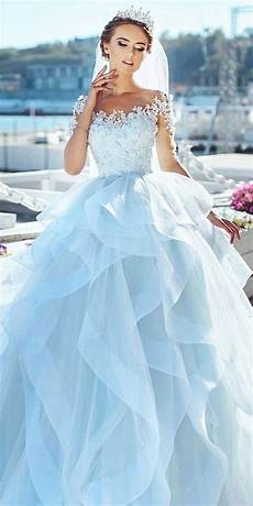 Baby Blue Wedding Gown by 27 Best Wedding Dresses For Celebration Blue Wedding Baby Blue Wedding Gown