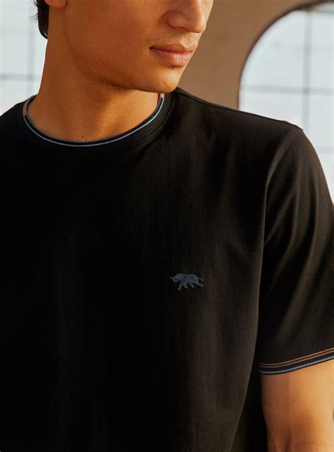 Buy Obsidian Crew | Casual Black Solid Shirts for Men Online | Andamen