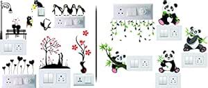 Buy Decals Creation™ Switch Board Stickers PVC Vinyl Wall Stickers Self ...