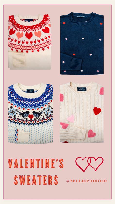 Valentine’s Day Sweaters