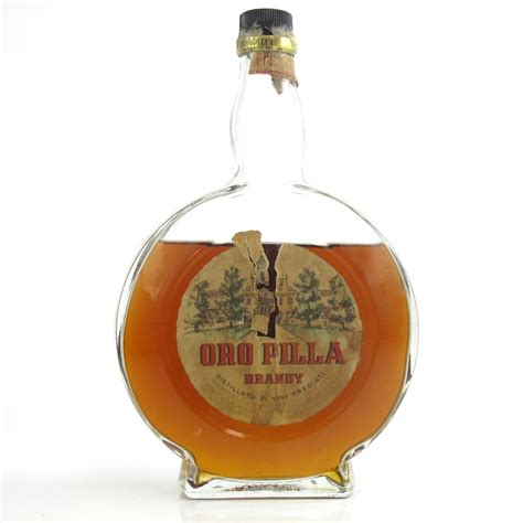 Oro Pilla Brandy - Leaking Low Fill Level Whisky | Whisky Auctioneer