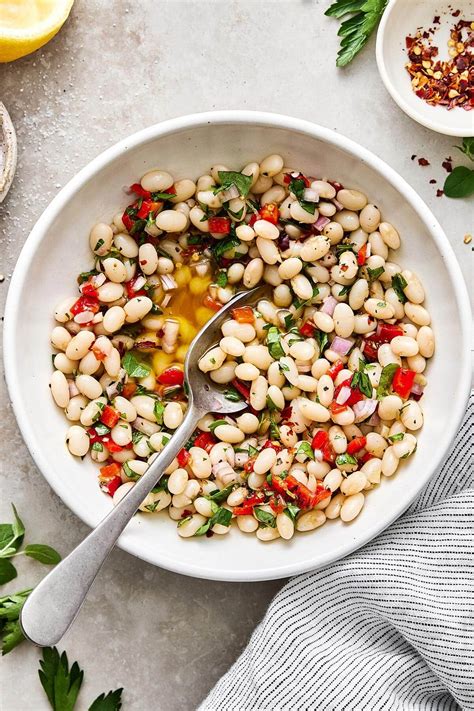Marinated White Beans | Recipe | White bean recipes, Veggie dishes ...