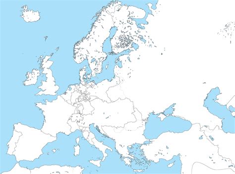 Maps of europe for your mapping project (6383 x 4729) : r/mapping