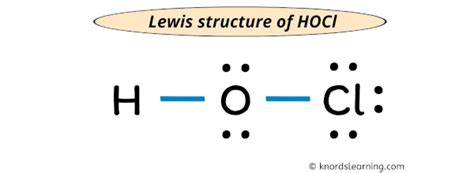Lewis Structure of HOCl (With 6 Simple Steps to Draw!)