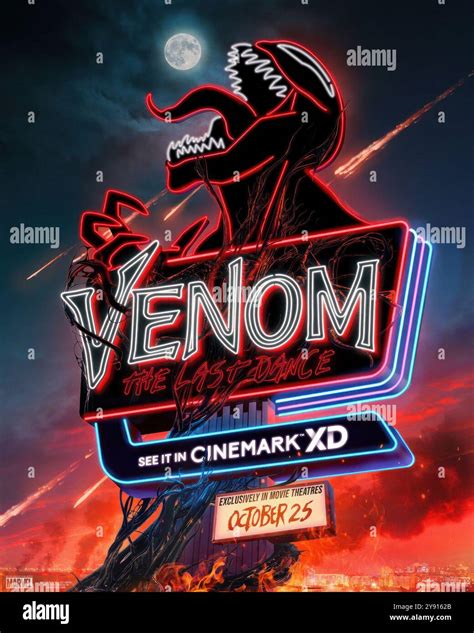 VENOM: THE LAST DANCE, (aka VENOM 3), Cinemark XD poster, Tom Hardy as ...