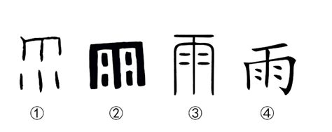 雨——汉字的字元·天文地理 - 知乎