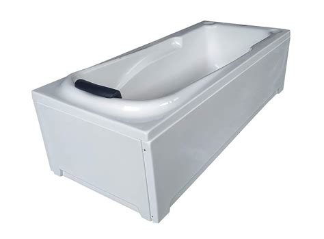 MADONNA Rex 5.5 ft Acrylic Bath Tub with Front Panel and Side Panel ...
