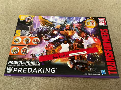 Transformers Generations Power of The Primes Titan Class Predaking for ...