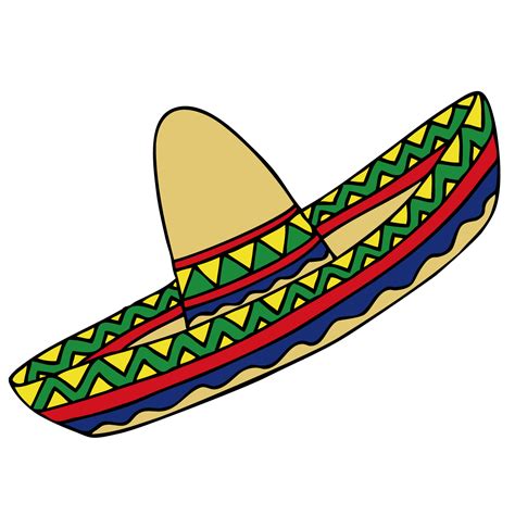 Mexican Hat Clipart at GetDrawings | Free download