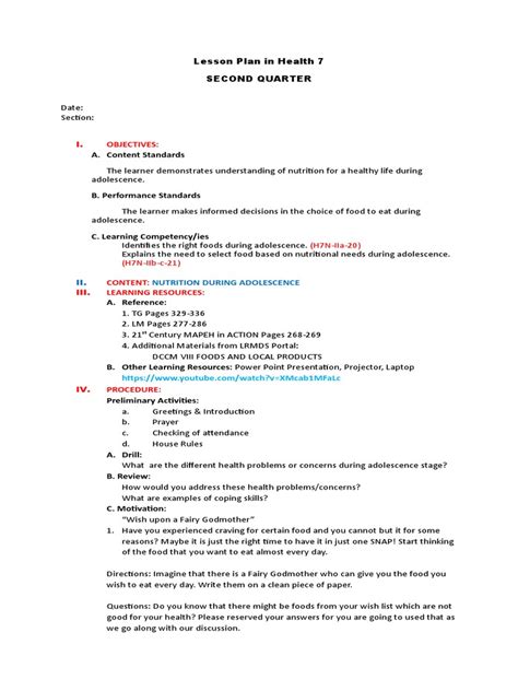 A Good Example of a Lesson Plan 的图像结果