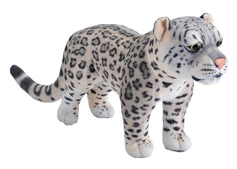 Wild Republic - Living Earth Snow Leopard Stuffed Animal 17" - ParkerJoe