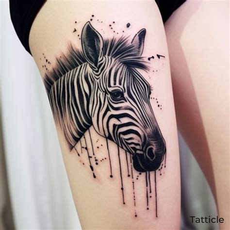 Zebra Tattoo And Piercing Jewelry at Lawrence Melson blog