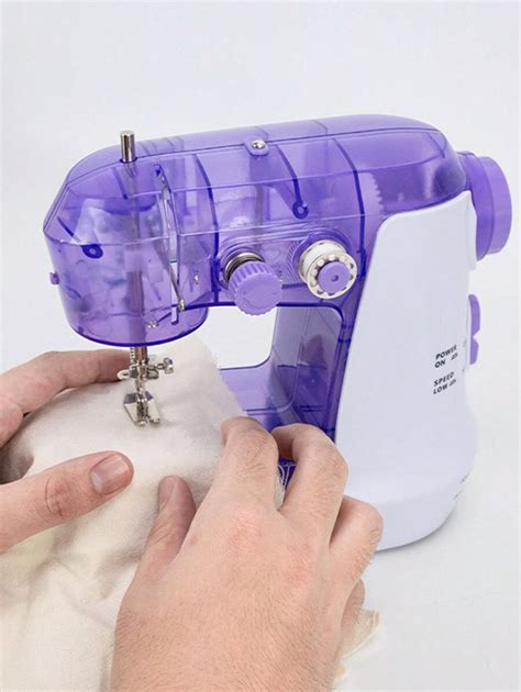 Macchina da cucire elettrica mini da tavolo con pedale, versione ...