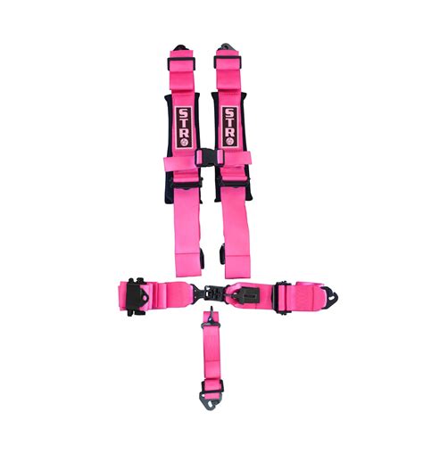 Pink 5-Point RATCHET Harness Fluorescent