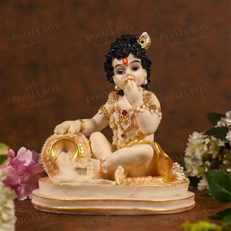 Buy Ace Baby Krishan/ Baal Gopal Statue Online in India - Mypoojabox.in
