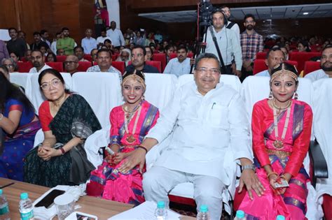 Inauguration of Rai Umanath Bali Auditorium by Honorable Minister ...