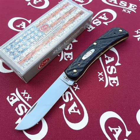 Case XX Sod Buster Jr Folding Knife Stainless Steel Blade Black ...