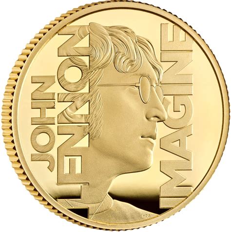 25 Pounds - Charles III (John Lennon; Gold Proof) - United Kingdom ...