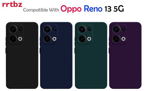 RRTBZ Reno 13 Case Soft Silicon Flexible Back Case Cover Compatible ...