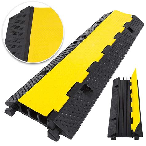 VEVOR Buy Heavy Duty 3 Channel Cable Protector Ramp at Ubuy India