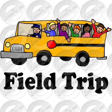 Field Trip Picture for Classroom / Therapy Use - Great Field Trip Clipart