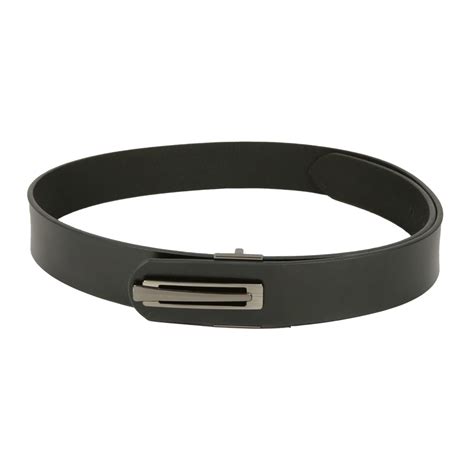 Style Shoes Black Genuine Leather Belt with Pin Buckle Closure for Men ...