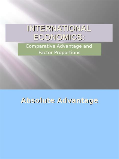 Absolute Advantage Example Economics 的图像结果