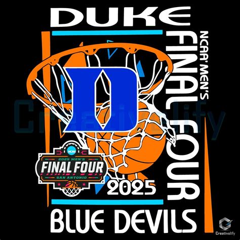 Duke Blue Devils 2025 Final Four Svg Design - CreativeLify
