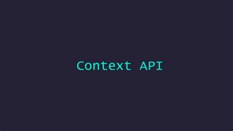 Context API 的图像结果