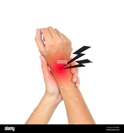 Inflammation of wrist joint. Concept of joint pain or osteoarthritis Stock Photo - Alamy