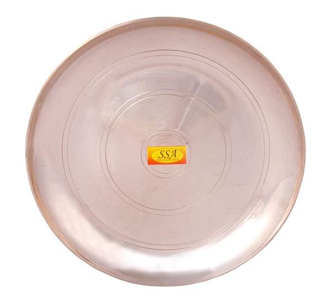 Pure Bronze (Kansa) Thali | Dinner Set / Pudding Bowl Set - (7 Piece ...