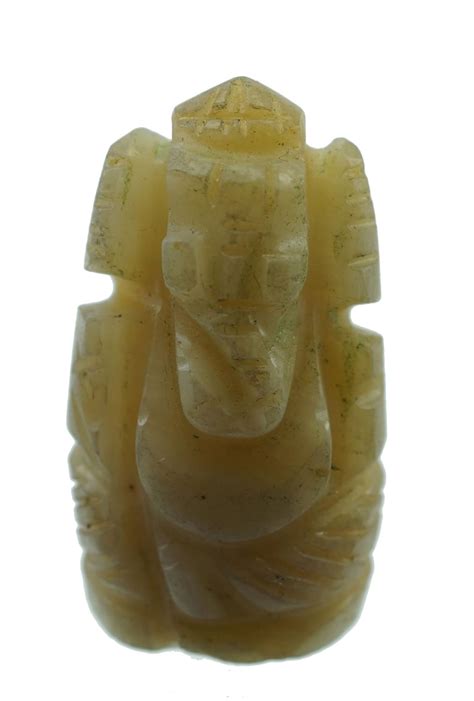 Buy Gemstone Sapphire Ganesh Idol(7.33 Grams), Ganesh Pukhraj Gemstone ...