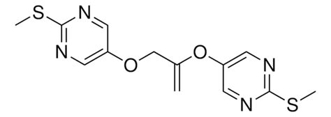 2-(METHYLSULFANYL)-5-[(2-{[2-(METHYLSULFANYL)-5-PYRIMIDINYL]OXY}-2 ...