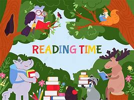 Image result for Animals Reading