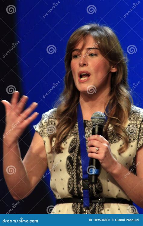 Maria Elena Boschi editorial photo. Image of italian - 109534831