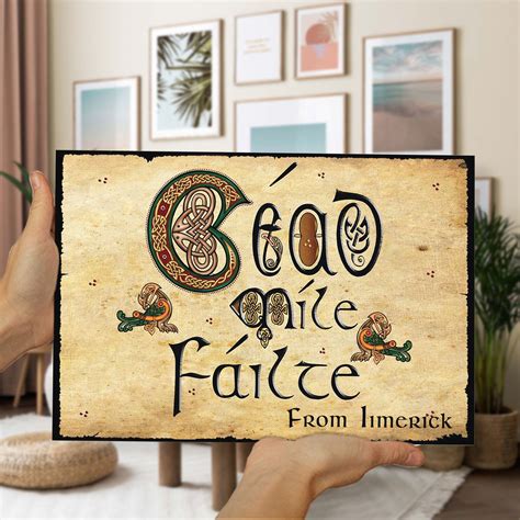 Cead Mile Failte Limerick – LocalIrishGifts