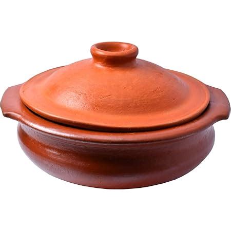 Buy Frills & Colours Clay Pot for Cooking/ Mitti Ka Matka / Mitti Ke ...