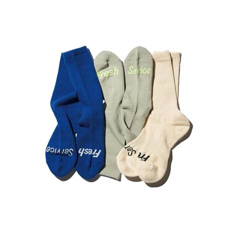 FreshService｜SIGNATURE 3-PACK SOCKS | 眠家オンラインストア
