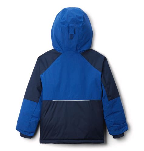 Columbia Kids Boys Navy Blue OmniHeat Infinity Mighty Mogul III Down J ...