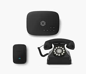 Ooma Telo Air 2 with Retro Kettle Phone Bundle. Throwback Rotary ...