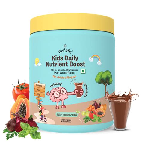 Buy Benefic Kids Daily Nutrient Boost Drinking Chocolate Powder Online