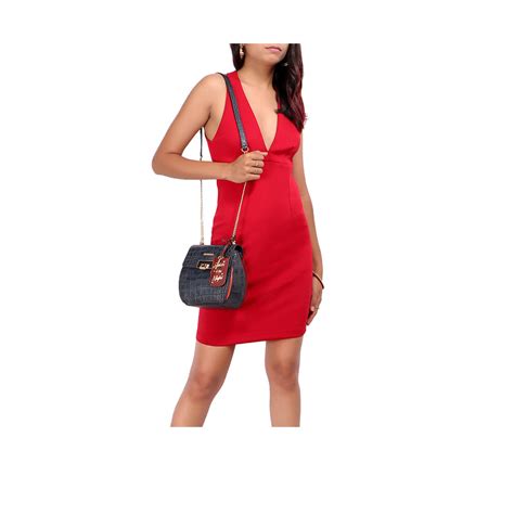 Buy Blue Fling 01 Sling Bag Online - Hidesign