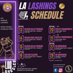 Los Angeles Cricket - Minor League Cricket 2024 - T20 Schedule, Wright ...