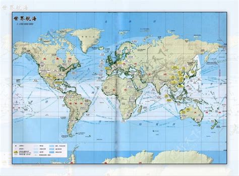 世界航海地图图片素材-编号28452342-图行天下